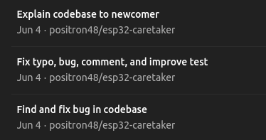 starter tasks