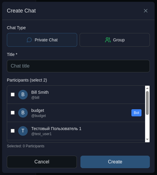 create-chat
